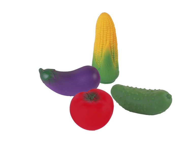 Набор резиновых игрушек "Овощи"