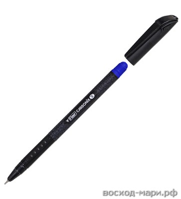 Ручка шар. синяя 0,7мм "Flair" CARBONIX V/50/