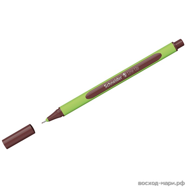 Ручка капиллярная 0,4мм "Line-Up" коричневая