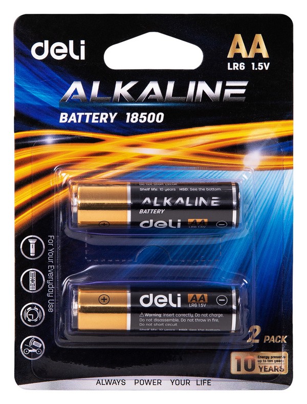 Батарейка AA алкалин. / цена за 2шт. в блистере/