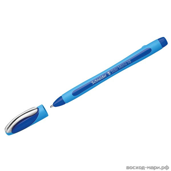 Ручка шар. синяя 1,4мм "Slider Memo XB" /30/
