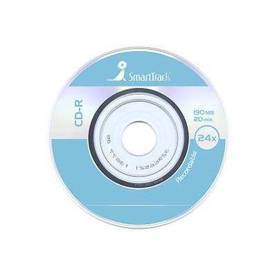 CD-R mini 24x 190Mb SmartTrack Slim Case