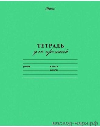 Тетрадь А5  12л. лин. частая косая "Зеленая" /360/