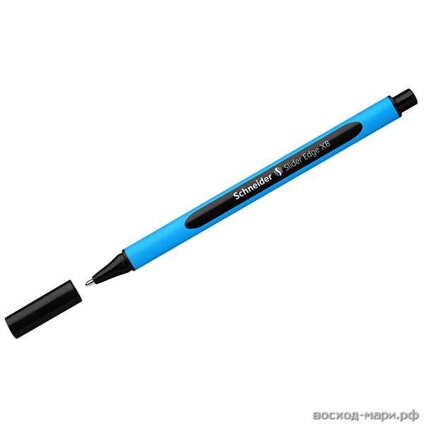 Ручка шар. черная 1,4мм "Slider Edge XB" трехгранная /10/