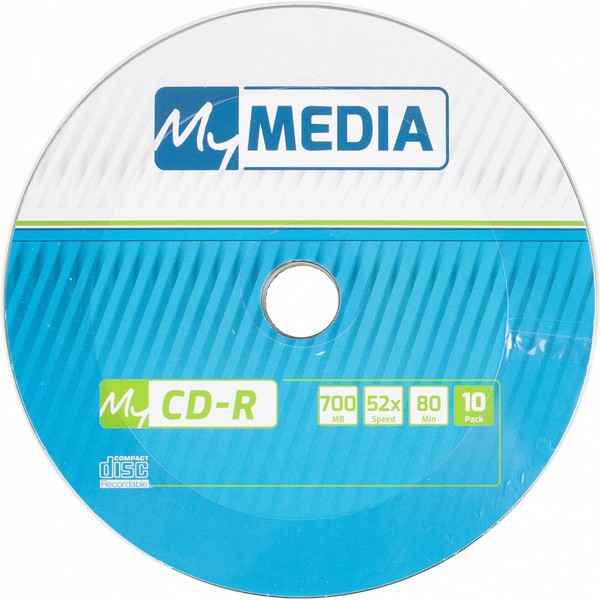 CD-R 52х 700Mb MyMedia /10/