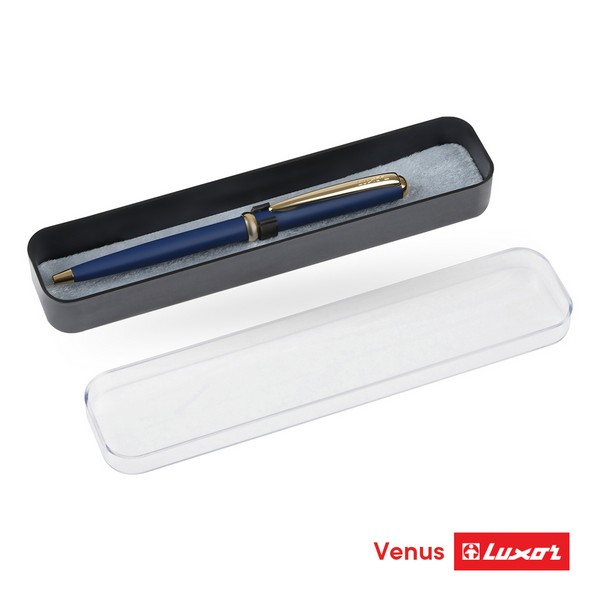 Ручка подар. "Venus" синяя/син, 0,7мм,  в футляре